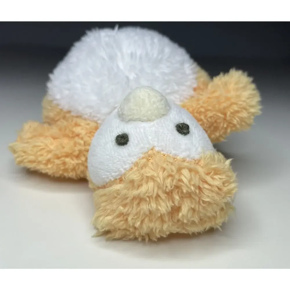 Vintage 2004 Baby GAP Penguin Plush Orange White Mini 5” Shaggy Terry Cloth Feet